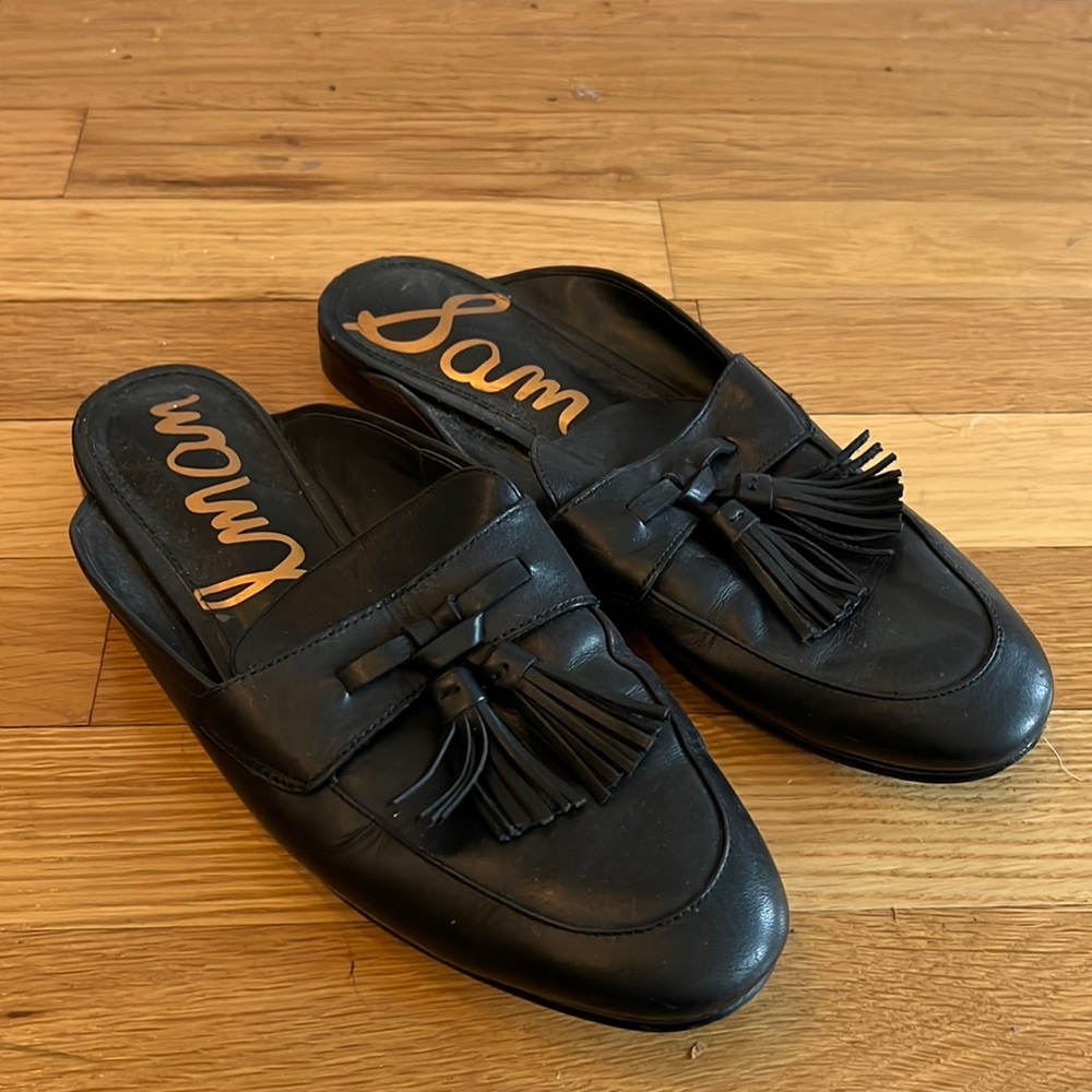 Sam Edelman Paris mule loafer black size 7.5